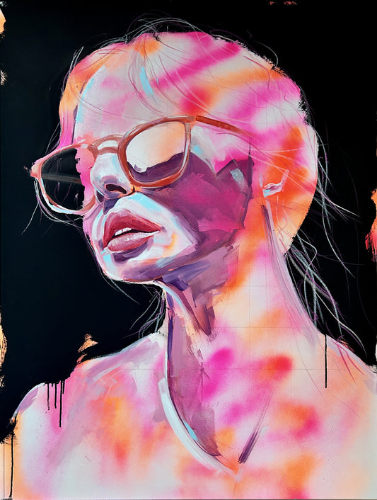 'Golden Hour Girl' PRINT