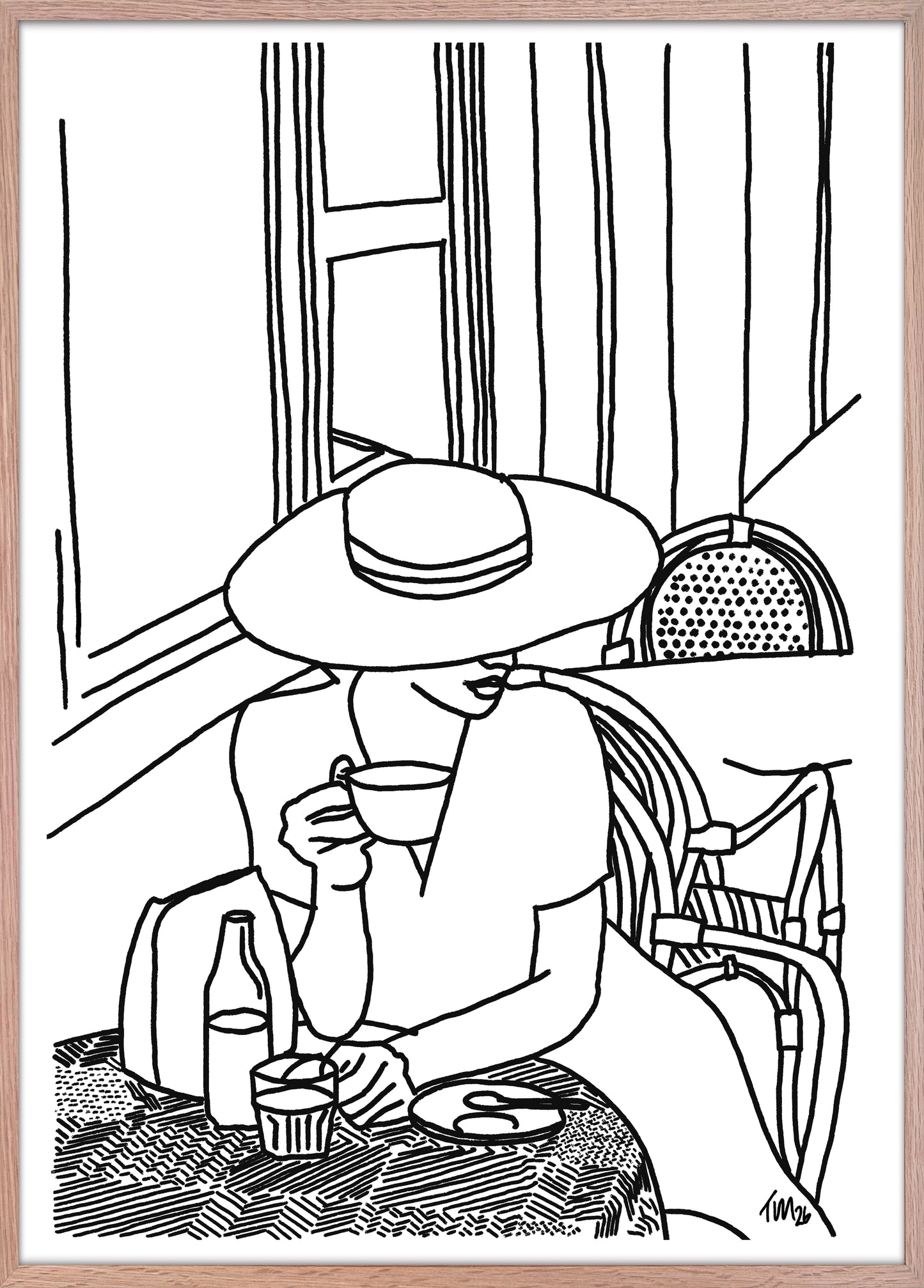 'Coffee is Fashion' Print