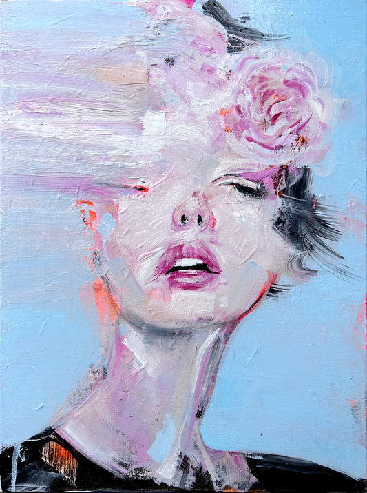 Girl with Flower