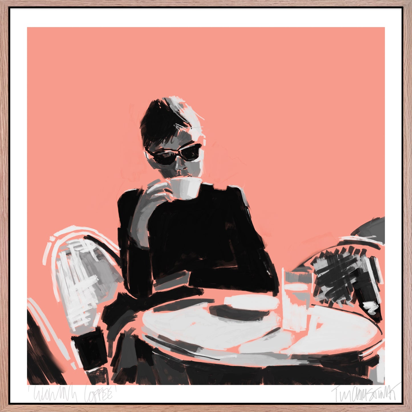 'Glowing Coffee' PRINT