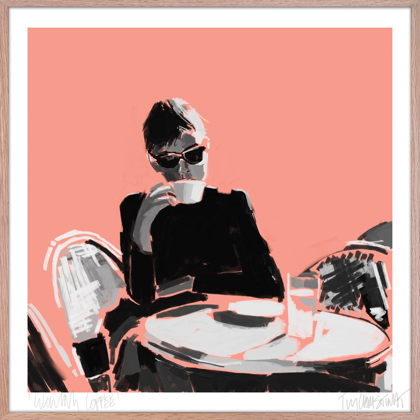 'Glowing Coffee' PRINT
