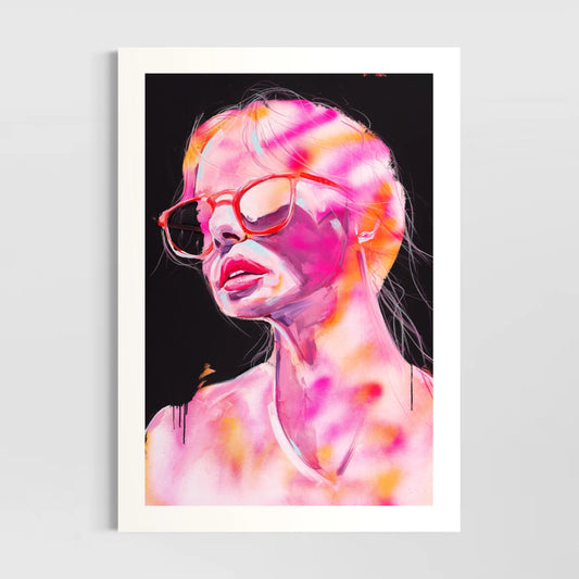 'Golden Hour Girl' PRINT