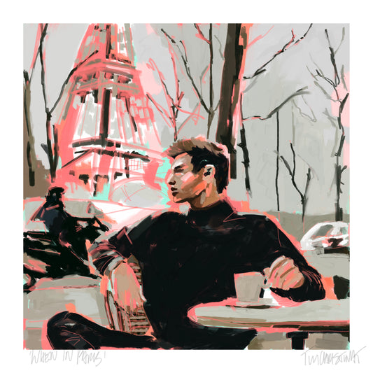 'When in Paris' PRINT