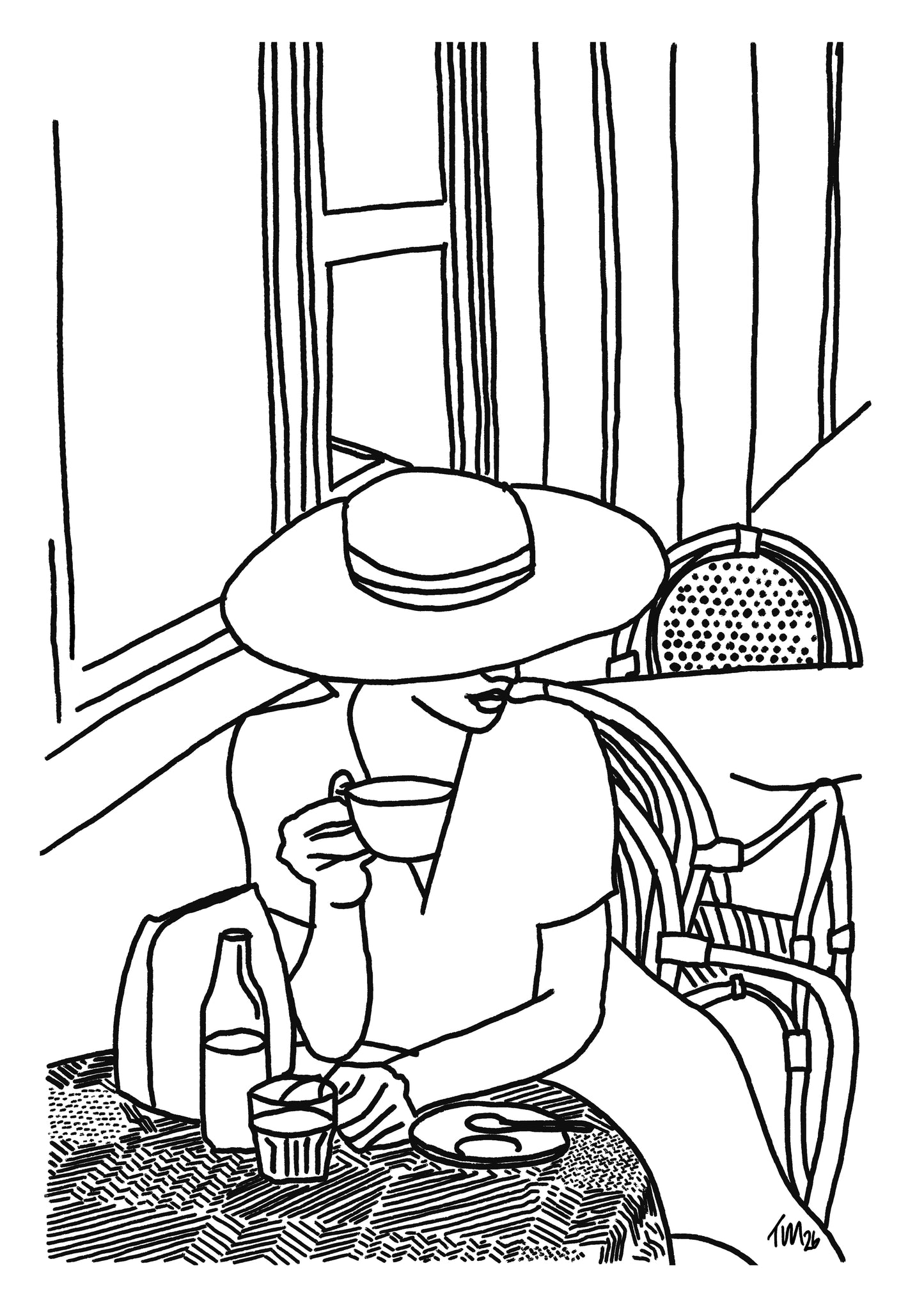 'Coffee is Fashion' Print